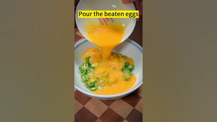 Stir fry Okra and Eggs