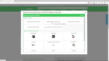 ¿Cómo utilizar el selector de productos de la web de Schneider Electric?
