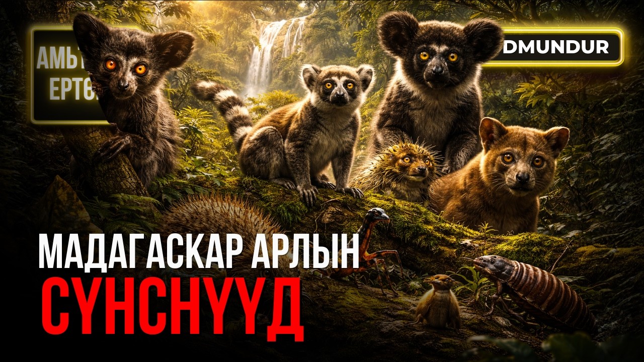 Мадагаскар арлын сүнснүүд - АМЬТДЫН ЕРТӨНЦ