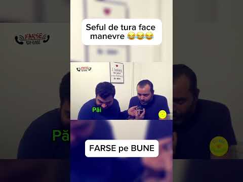 Seful de tura face manevre - FARSE pe BUNE
