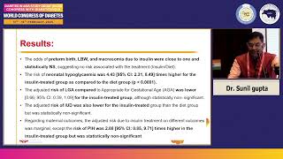 World Congress of Diabetes 2025 | Dr. Sunil Gupta | Day 2 | DASG Hall