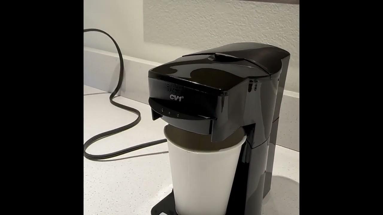 How to use a coffee maker (CV1) YouTube