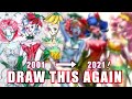 DRAW THIS AGAIN 20 years later!  //  Made up Sailor Moon Villains ★