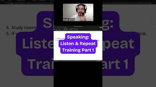 TOEFL Speaking: Listen &amp; Repeat