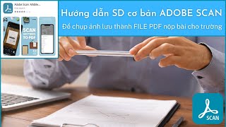 Basic instructions on using Adobe Scan software to capture images and save them as .PDF files for... screenshot 3