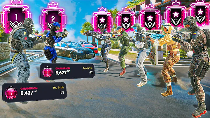 2 BEST Champions vs 5 WORST Champions... (Rainbow Six Siege)