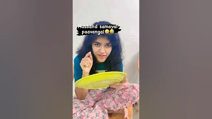 Husband Samayal Paavangal 😅🥲SUBSCRIBE Panuga Makale #santhoshanddivya #coupleshorts #parithabangal