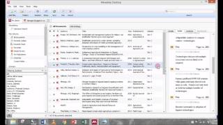 How to insert citation and bibliography using mendeley