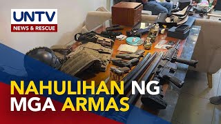 Chinese national na may bitbit umanong matataas na kalibre ng baril, arestado