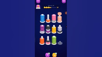 Nut Sort 🐿 Level 18 #games #gameplay #mobilegame #gaming #funny #smartphone #shorts #shortvideo