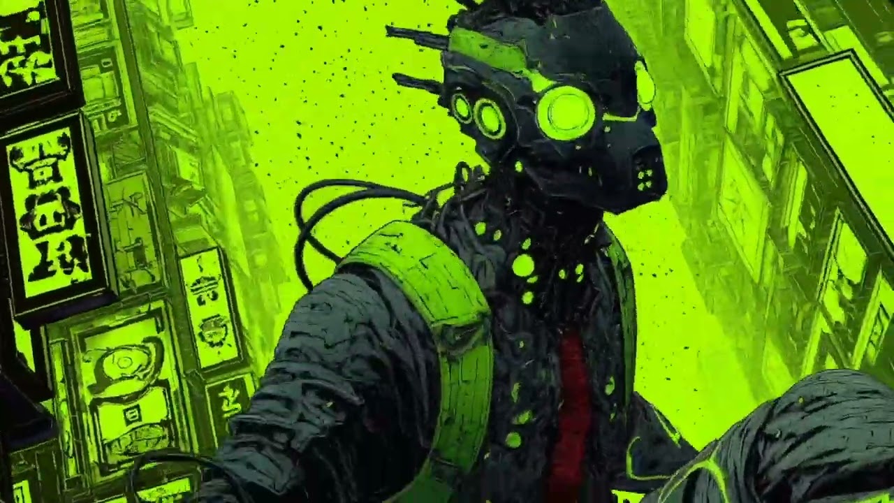 Neon Static — cyberpunk focus ambience