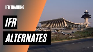 IFR Alternate Airport Requirements | 123 Rule | Standard Alternate Minimums