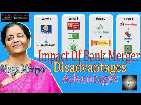 Mega Bank Merger | PNB, UBI, OBC & Canara, Syndicate & Indian, Allahabad & Union, Andra, Corp Bank