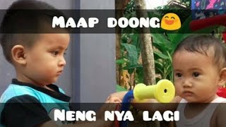 VIDEO LUCU || main bareng temen #neng kia