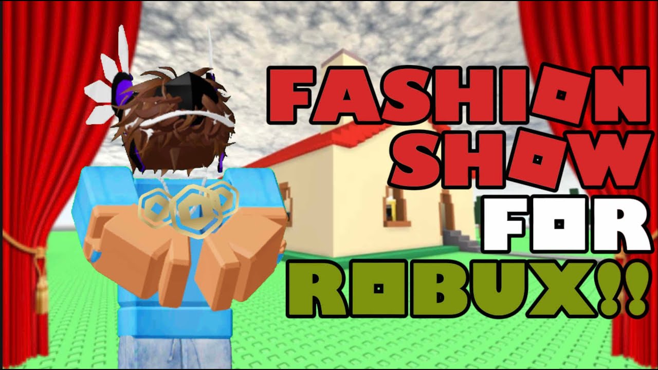FASHION SHOW w/ FANS live for ROBUX!! || FREE ROBUX LIVE STREAM! (Live ...