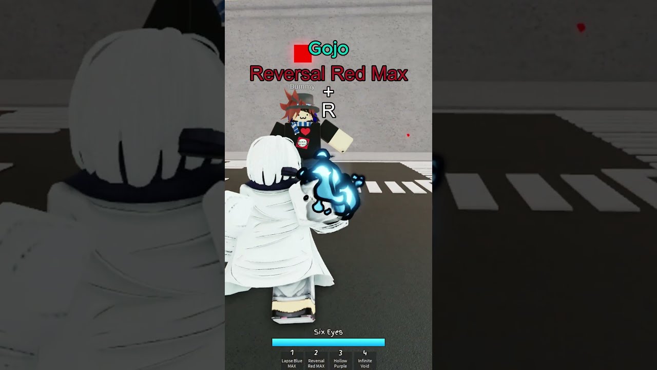 All Gojo Black Flashes In Jujutsu Shenanigans Jujutsushenanigans Roblox Anime Jjk Jjs