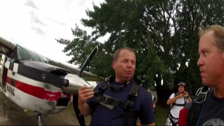 Pastor Richard Bartholomew Goes Skydiving