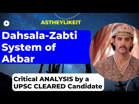 Dahsala Zabti System of Akbar