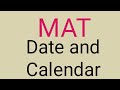 Date and calendar basic  mat