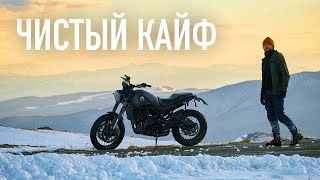 Самая красивая дорога Грузии в 30 минутах от Тбилиси | Benelli Leoncino 500 Trail