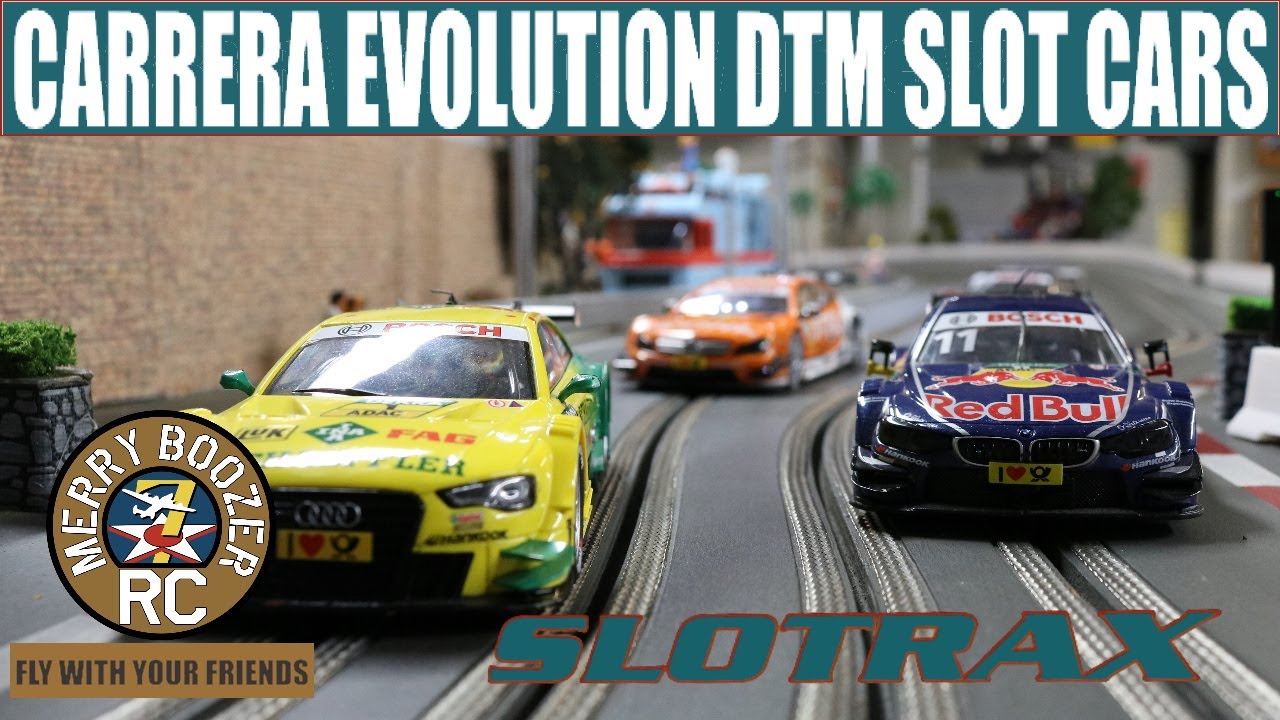 Carrera Evolution 1/32 DTM Cars head to head Discussing magnet weight and  differences in performance - YouTube