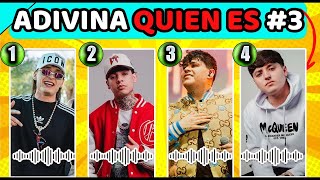 Completa la CANCION de estos CORRIDOS TUMBADOS que están en TENDENCIA Play Quiz | quiz trivia