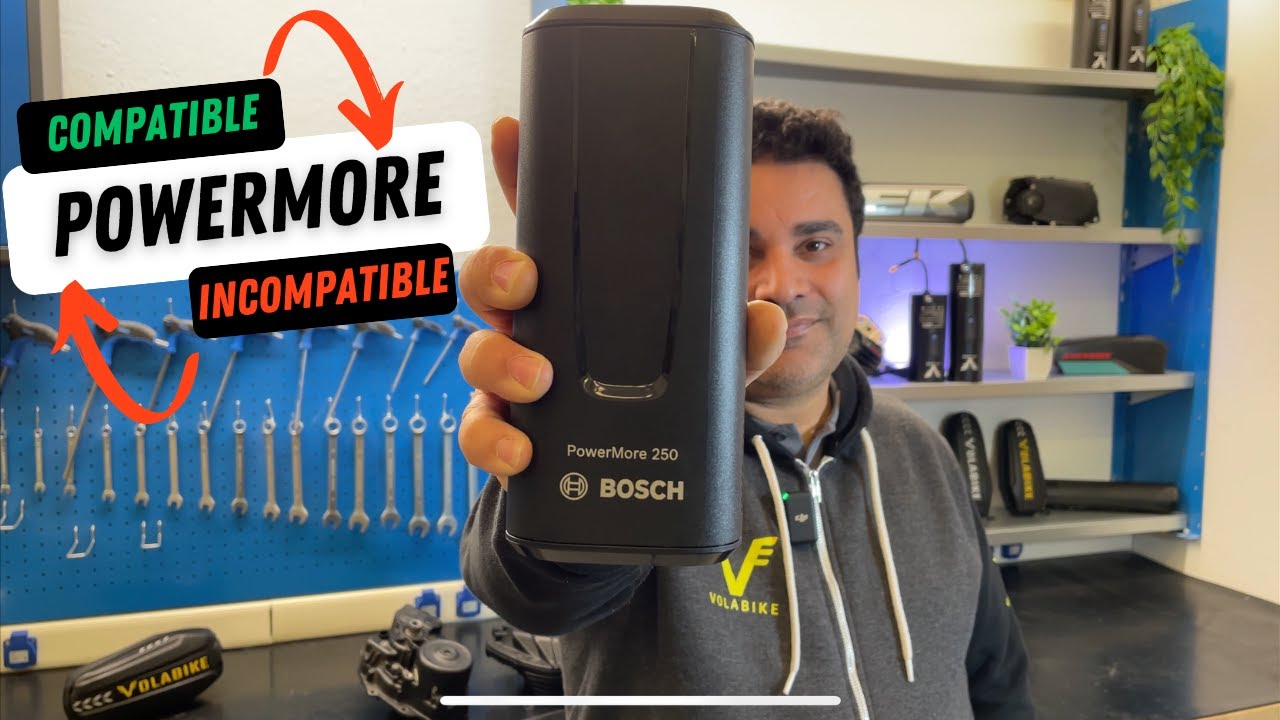 Puedo montar una batería POWERMORE en mi ebike BOSCH?