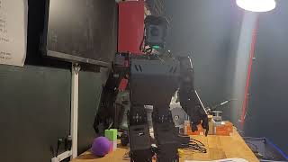 robot ROS Ainex Hiwonder, first test #robot #humanoidrobot #hiwonder