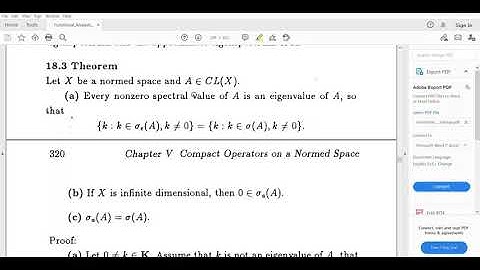 Theorem 18.3 (a) S4 MSc mathematics functional analysis module 1