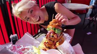Hawkings House of Burgers' "Leaning Tower of Watts" Challenge