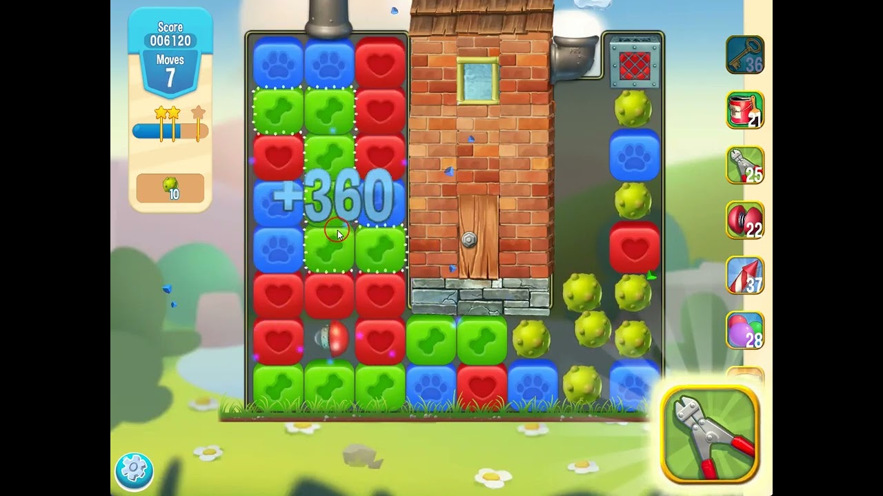 Pet Rescue Saga level 5377 no boosters | PuzzledCubes.site