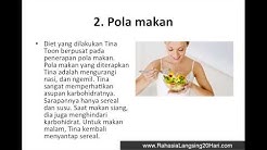 CARA DIET TINA TOON   Rahasia langsing Tina Toon - Durasi: 3.04. 