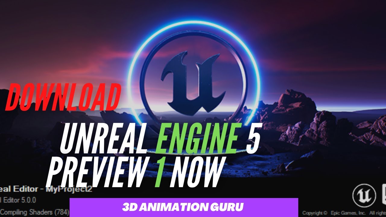 How to download Unreal Engine 5 Preview 1 - YouTube