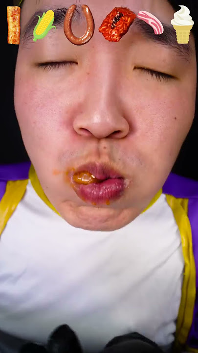 Spicy emoji food challenge Kielbasa Sausage mukbang | TikTok Funny Video | HUBA #shorts