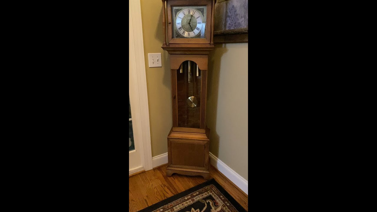Seth thomas grandmother clock YouTube