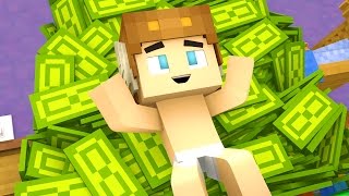 Minecraft Daycare  GETTING RICH ?! (Minecraft Kids Roleplay) w/ UnspeakableGaming