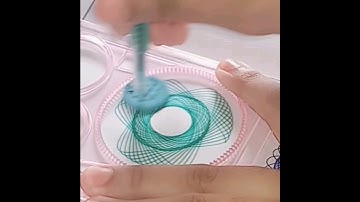 #spirograph #art #drawing #satisfying #spirography #artandcraft #spiroart #mandala #artdrawings #diy