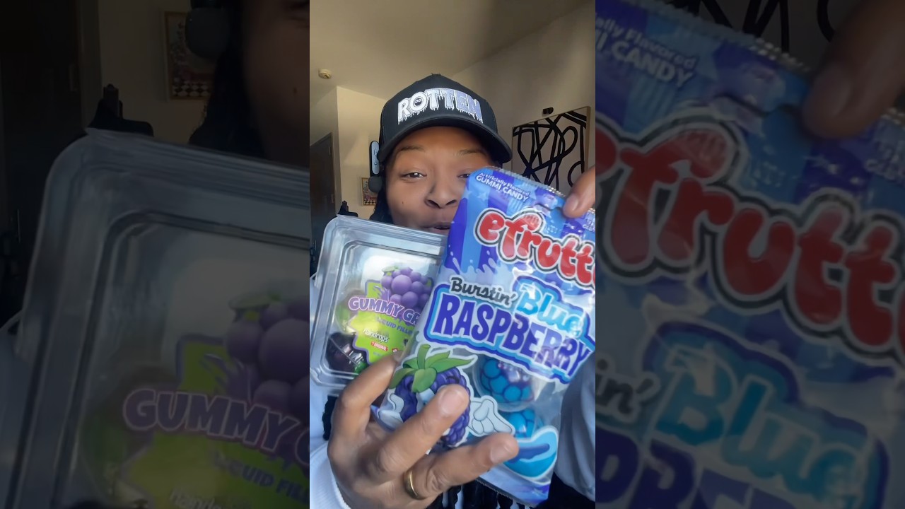E-Frutti Bursting Blue Raspberry Gummies