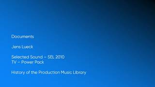 Documents - Jens Lueck | Selected Sound (SEL 2010) [Full Track] - HOTPML #1566