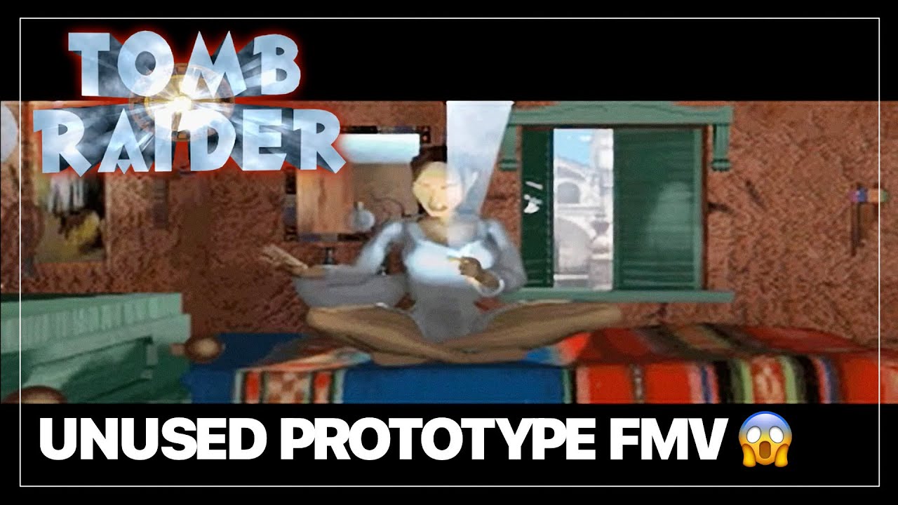 Tomb Raider 1 Unused Early FMV Cutscene