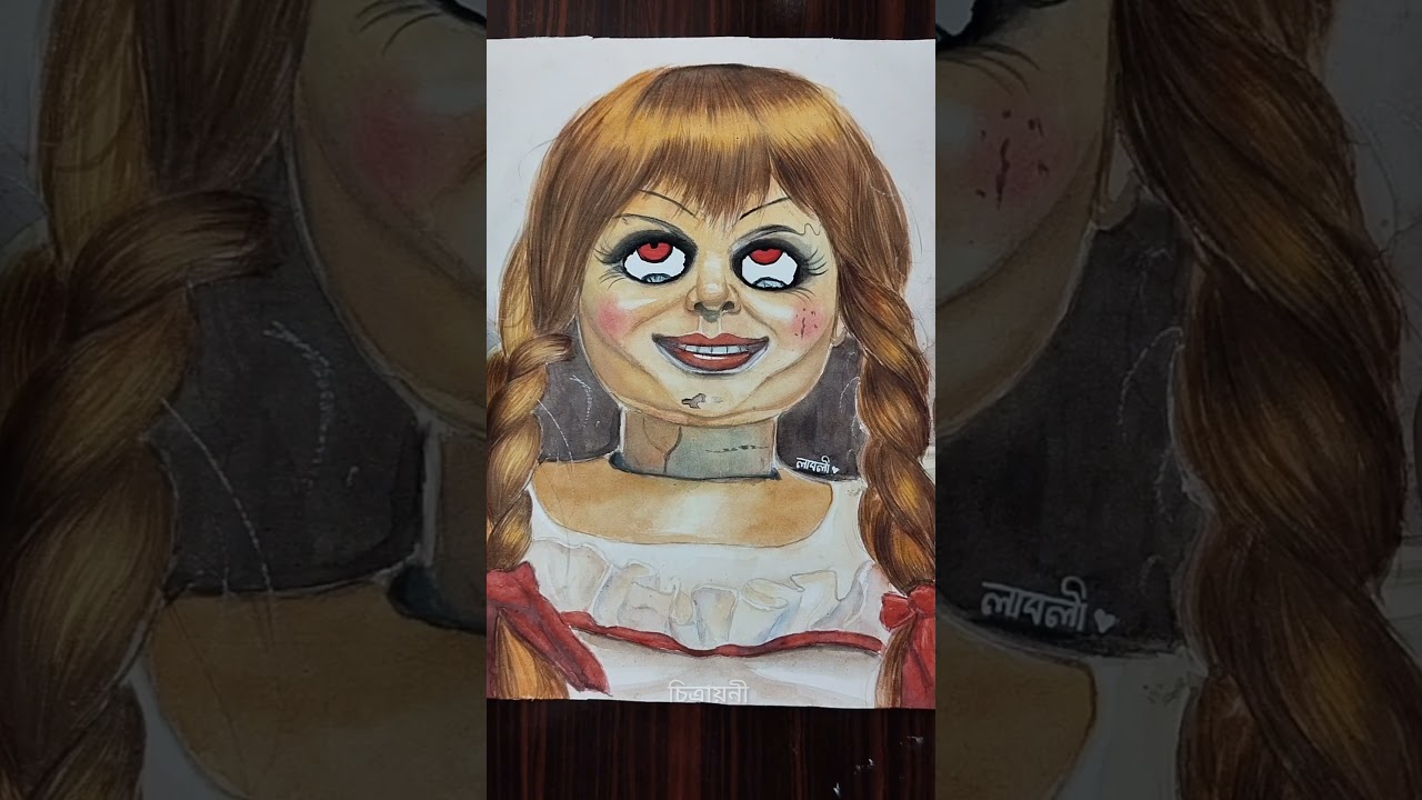 Annabelle Doll Drawing 😈