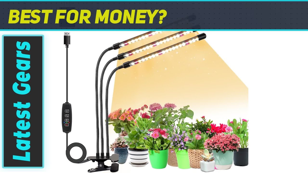 SDOVUERC Plant Lights for Indoor Growing: Best Full Spectrum LED Grow Light!