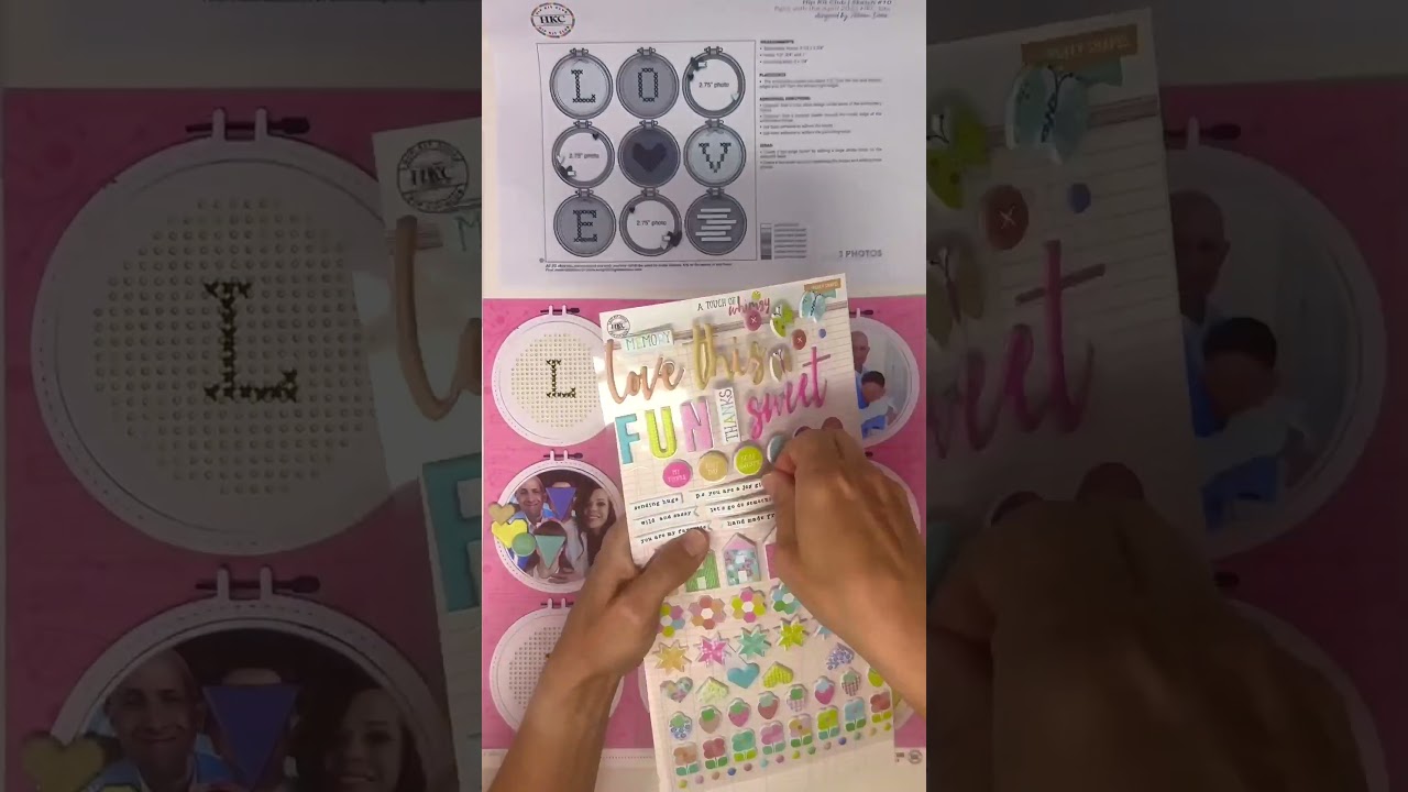 CREATING WITH THE APRIL SKETCH | ELISA FORNEZZA | APRIL 2025 HIP KITS