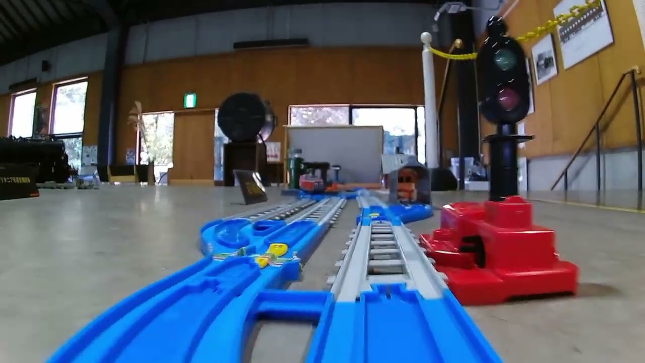 【プラレール】ミニSL博物館やずぽっぽレイアウトのプラレール前面展望