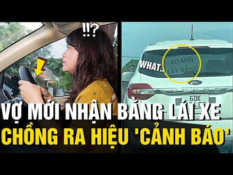 Video Vợ mới nhận bằng lái xe ô tô, anh chồng nhanh chóng... - youtube