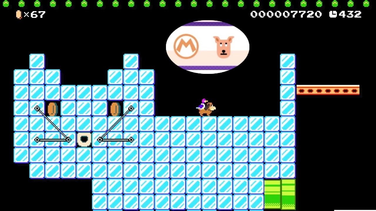 [GAMEPLAY 89] Nintendo Super Mario Maker Undo Dog Official Level