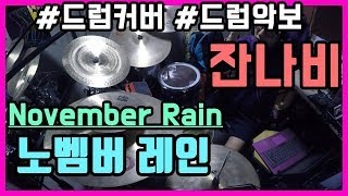 노멤버레인 November rain - 잔나비 jannabi by 드럼치는정민