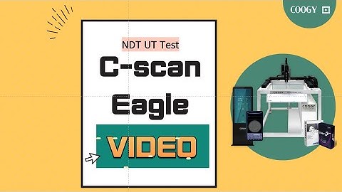 [COOGY] C-scan UT Immersion Equipment | Ultrasonic Testing | Aluminum Specimen  Ut Test (Eng ver.)