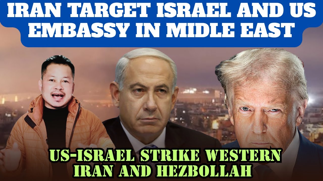 Iran Missile Struck Israel, US Embassy In Middle East| US-Israel, Strike Western Iran| Refar Marak18