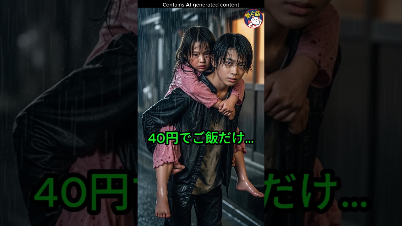 「40円でご飯だけ…」/ボロボロの兄妹、最後の/最高級肉を焼いた結果、奇跡が
